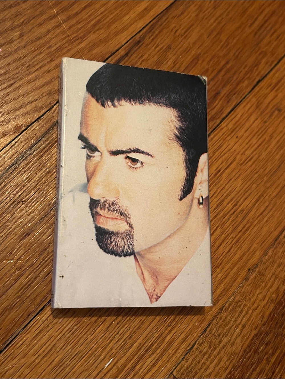 White Portrait Cassette-Style Media Case